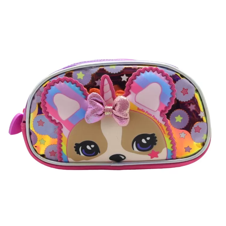 Cartuchera Escolar Cresko 2026 Simones 3D 2 Cierres Art.SI387